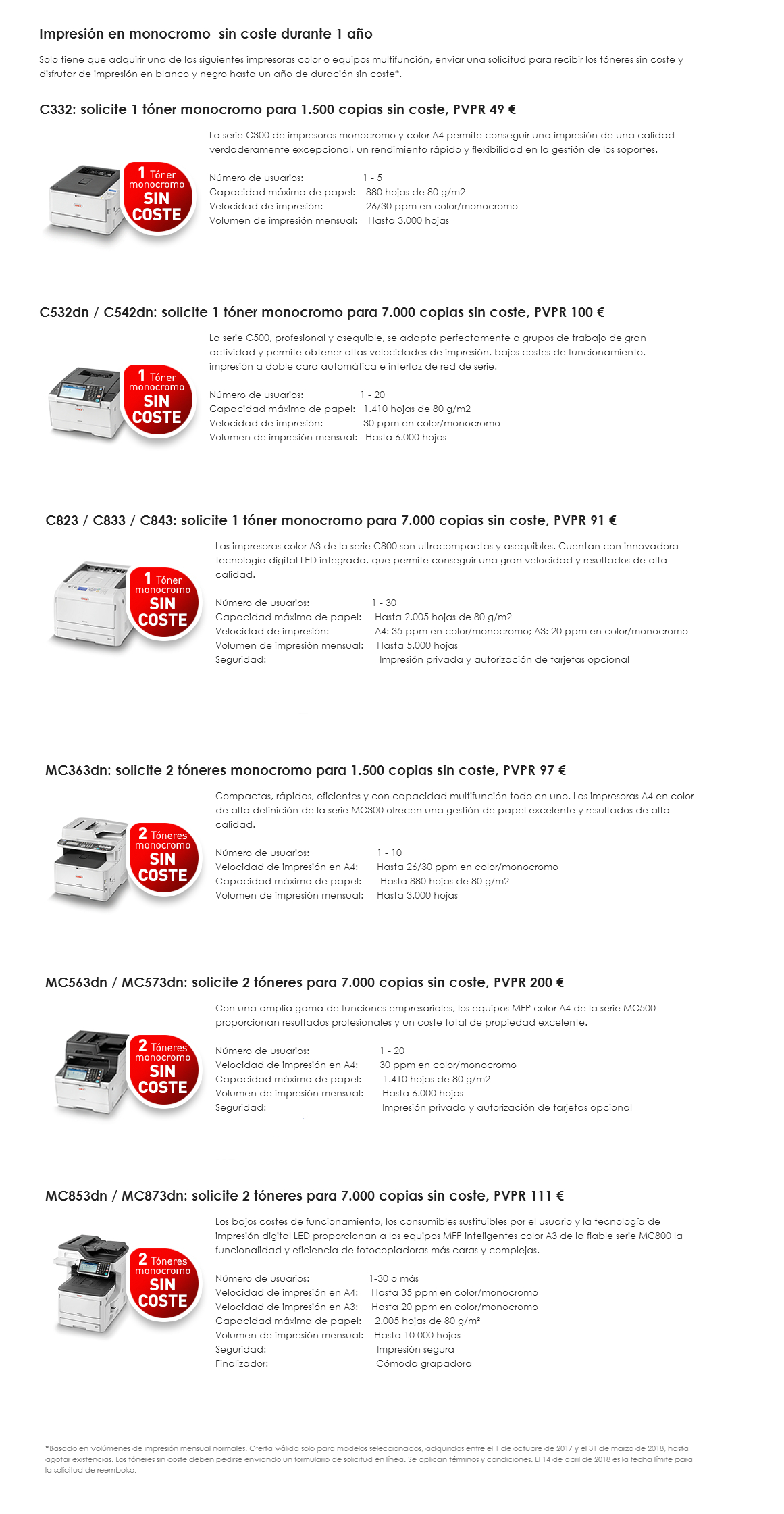 ampliaccion promocion toner negro